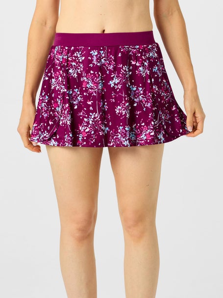 Grand Slam Womens Winter Double Wrap Flounce Skirt