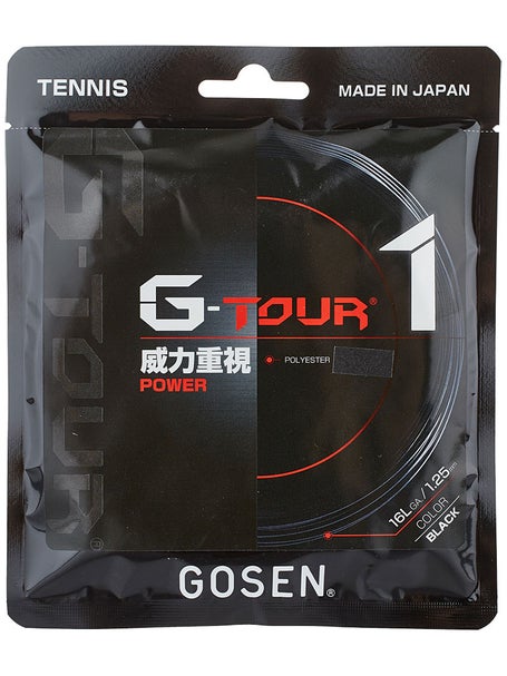 Gosen G Tour 1 16L/1.25 String Black