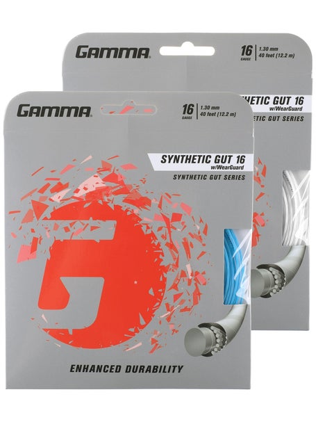 Gamma Synthetic Gut WearGuard 16 String Gold 