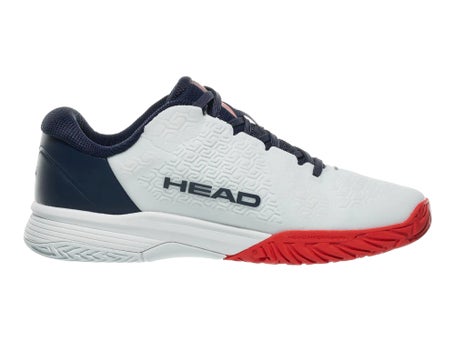 Head Revolt Pro 5.0 White/Navy Junior Shoes | Tennis Warehouse display picture 1