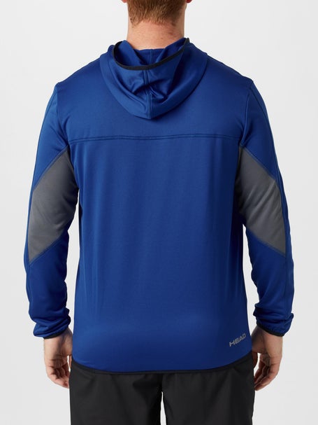 HEAD Club Tech Hoodie Herren – Tennis Hoodie Mit Mesh-Einsätzen & Elastischer Einfassung (Größe M)