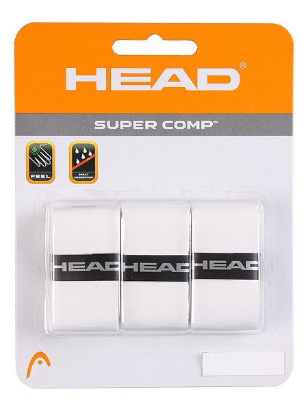 Head Super Comp Overgrip White 3 Pack