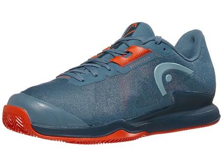 Head Sprint Pro  Clay Blue/Orange Men's Shoes | Tennis Warehouse
