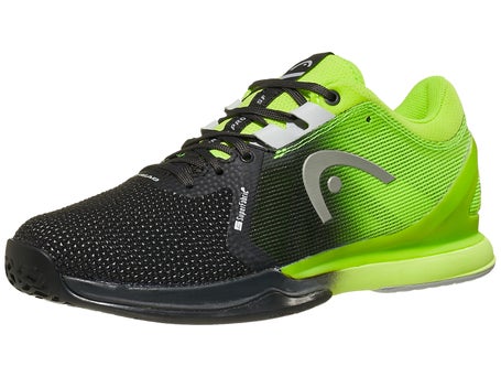 Head Sprint Pro  SF Black/Lime Men's Shoes | Tennis Warehouse