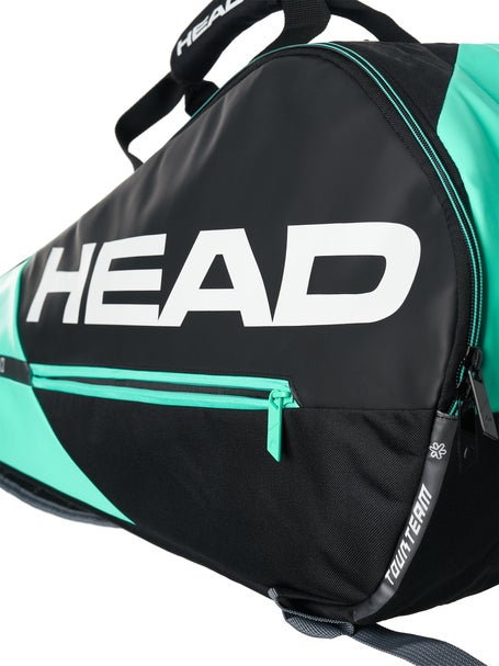 kandidaat Oneerlijk Gecomprimeerd Head Tour Team 6R Bag Black/Mint | Tennis Warehouse