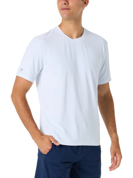 IBKUL Mens Essential Short Sleeve Top - White