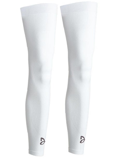 Incrediwear Novak Djokovic Leg Sleeve (Pair) - White
