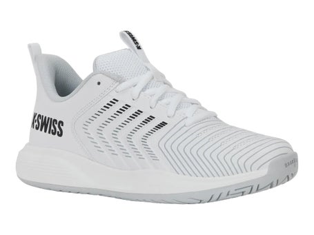 KSwiss Ultrashot Light White/Black Junior Shoes