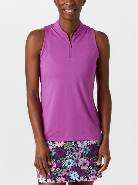Jofit Womens Viola Garden Altitude Mock Zip Tank