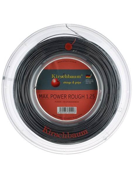 Kirschbaum Max Power Rough 1.25 (17) String Reel - 200m