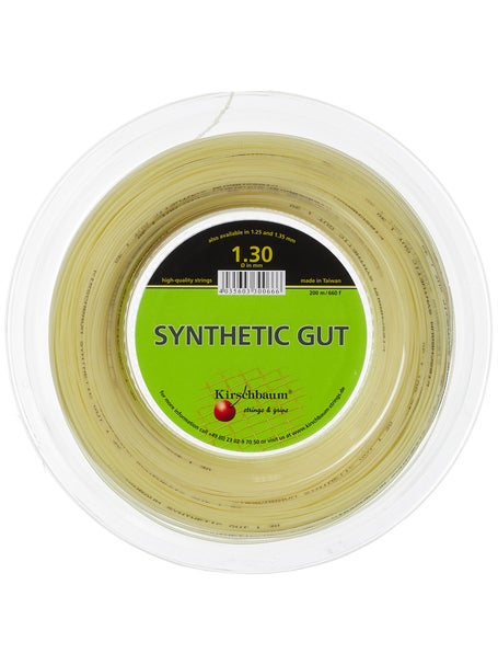 16 Plus Synthetic Gut Tennis String Reel - Mint 129M-330R