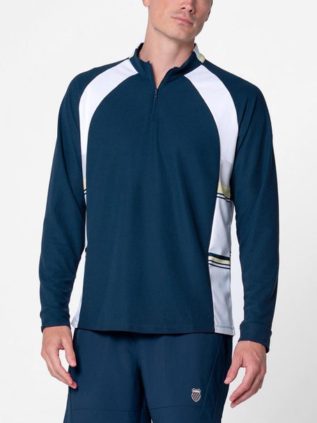KSwiss Mens Peacoat Forge Quarter Zip