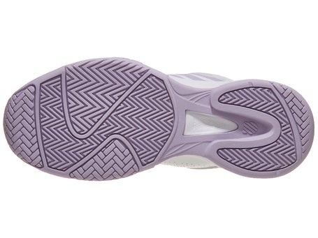 Chaussures De Sport K-Swiss Court Express Icy Morn Femme - Taille 5.5 US (37 EU) - Blanc/bleu Aqua