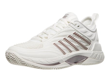 KSwiss Hypercourt Supreme 2 Clay White/Gold Woms Shoes