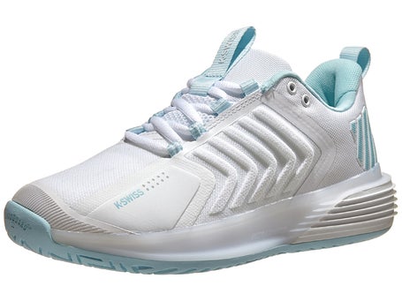 KSwiss Ultrashot 3 White/Blue Glow Women's Shoes | Tennis Warehouse