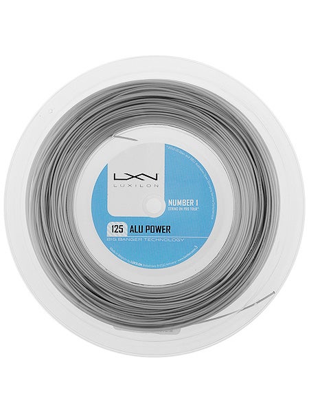Luxilon ALU Power Silver 16L/1.25 String Reel - 330