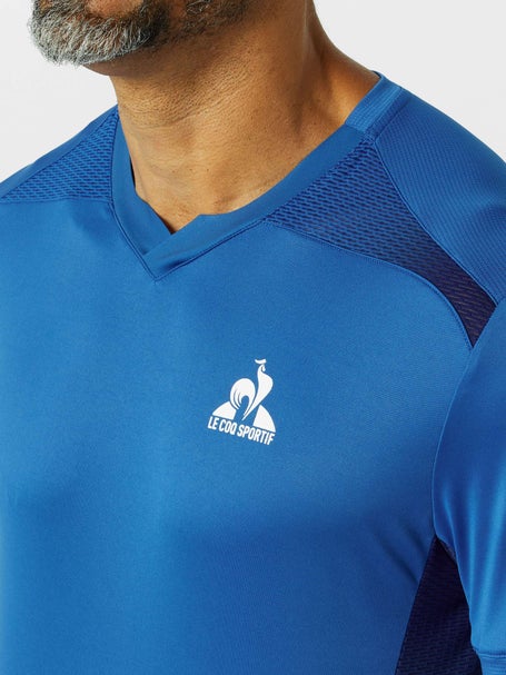 Sportif Tennis Le Coq Sportif Grandville Homme Beige Polo Shirt