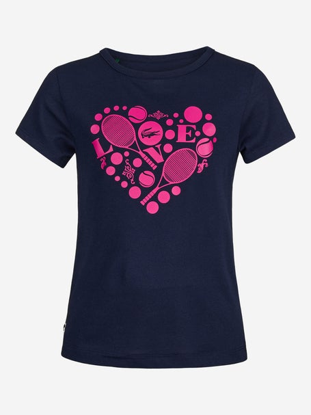 Lacoste Girls Fall Sport Graphic T-Shirt