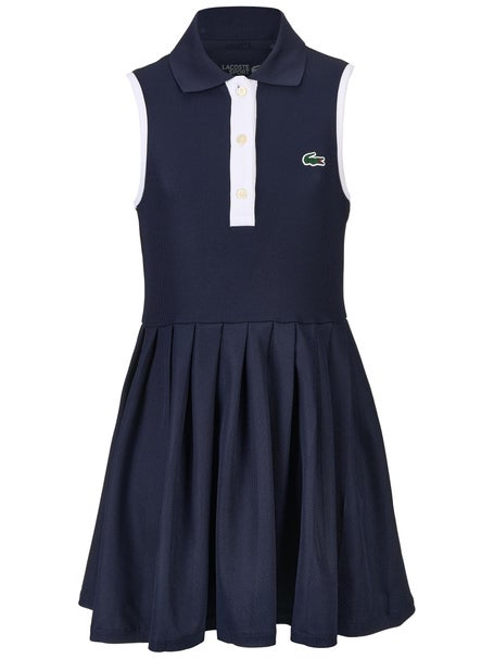 Lacoste Girls Spring Heritage Pique Dress