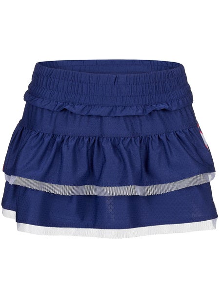 Lucky in Love Girls Berry Buzz Stripe Skirt