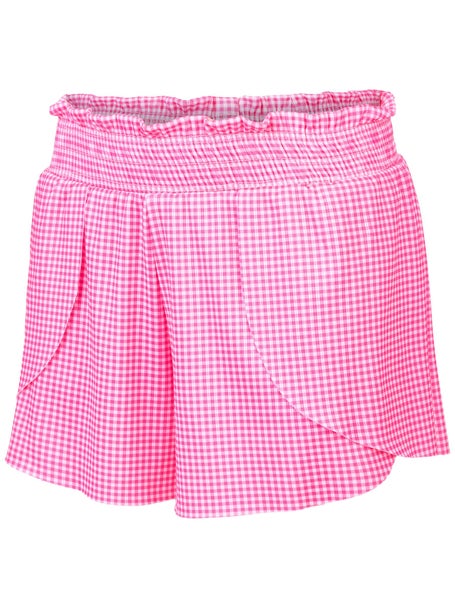 Lucky In Love Girls Core Checkmate Short - Pink