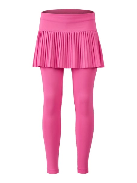 Lucky in Love Girls Emmy Pleat Legging - Taffy Pink