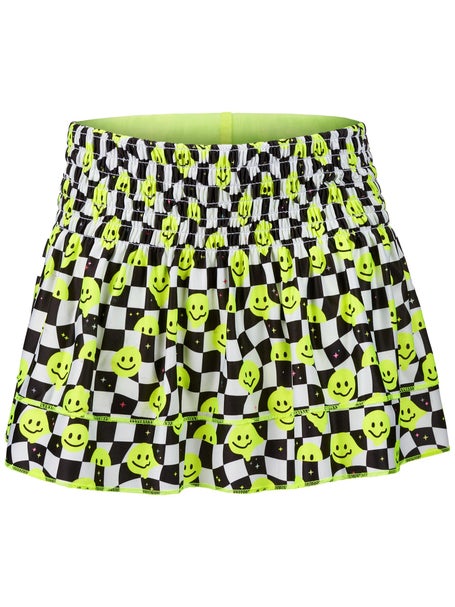 Lucky in Love Girls Highly Smile Smocked Skirt