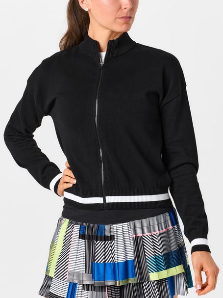 Lucky In Love Womens Rally Mock Cardigan