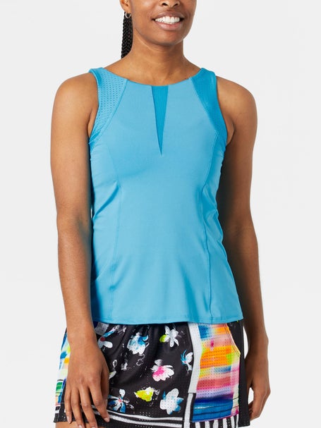 Lucky In Love Womens Tropical Grand Slam Tank