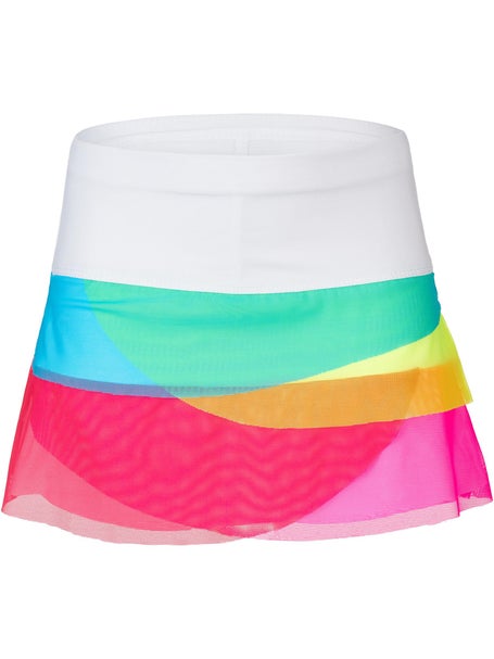 Lucky in Love Girls Summer Lovin Mesh Scallop Skirt