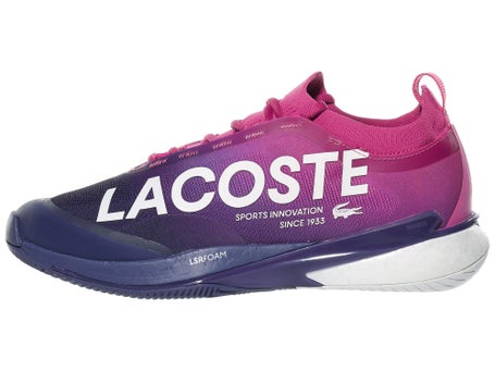 Lacoste AG-LT25 Lite Pink/Dark Blue Men's Shoes Tennis Warehouse
