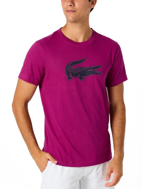 Lacoste Mens Fall Croc Graphic Top