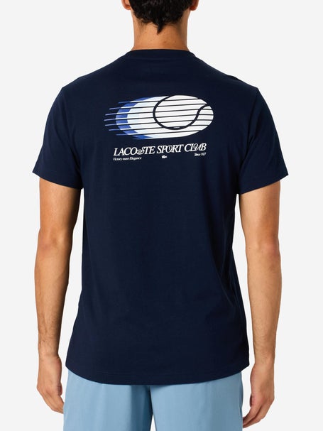 Lacoste Mens Fall Sport Club Graphic Top