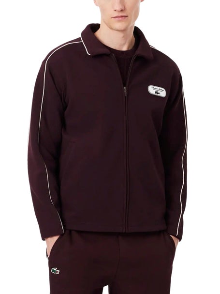 Lacoste Mens Heritage Full Zip Sweatshirt