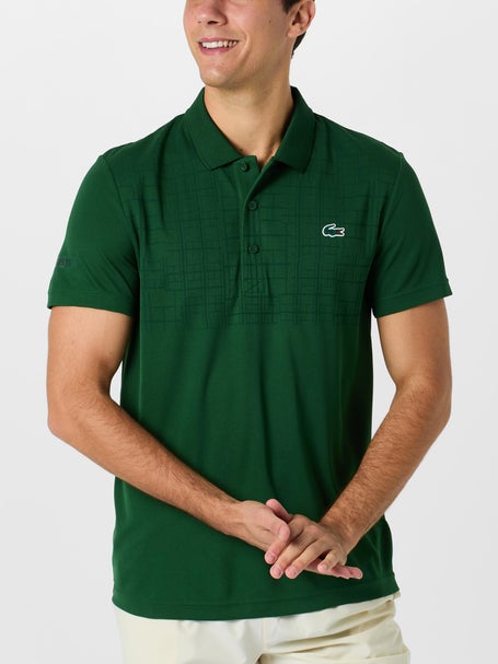 Lacoste Mens Novak Fall Fan Polo