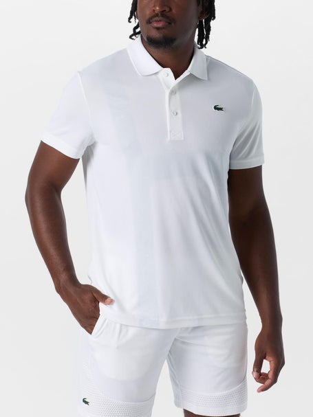 Lacoste Mens Novak London Ultra Dry Fan Polo