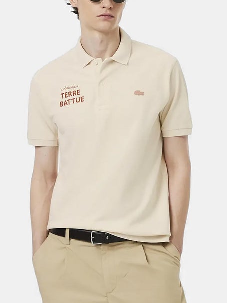 Lacoste Mens Roland Garros Terre Battue Polo