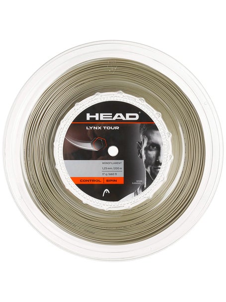 HEAD Lynx Tour Tennis String (Cut From Reel, 17G, 1.25mm)