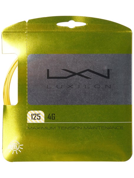 Wilson Luxilon 125 Natural Gut 16l Gauge Tennis String LXN for