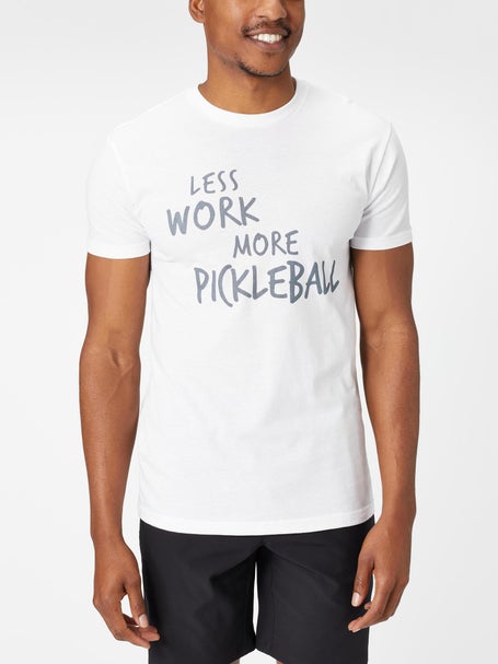Less Work More Pickleball Mens Top