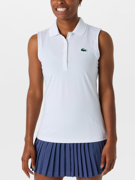 Lacoste Womens Spring Sport Sleeveless Polo