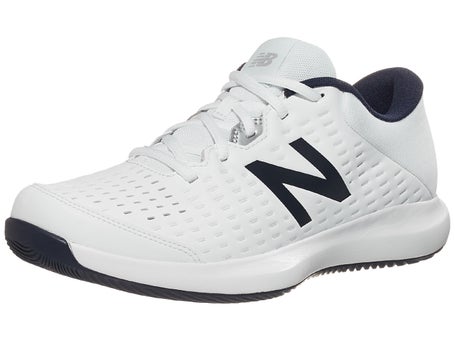 New Balance MC 696 V4 White/Navy Shoes Tennis Warehouse