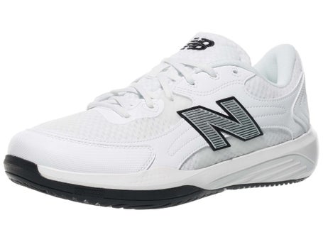 New Balance MC 696v7 2E White/Black Mens Shoes 