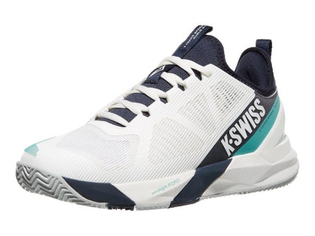 KSwiss K-Frame Speed Rublo Clay White/Blue Mens Shoes
