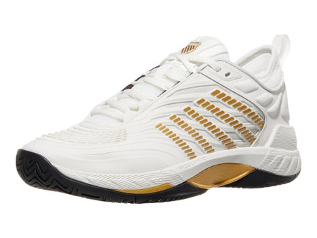 KSwiss Hypercourt Supreme 2 White/Gold Mens Shoes