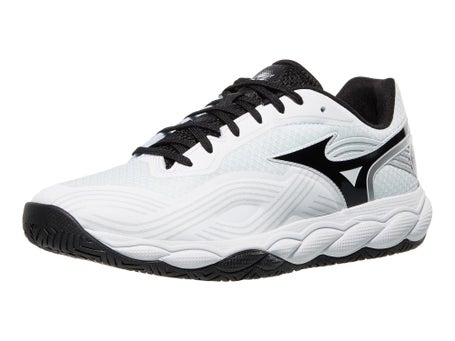 Mizuno Wave Enforce Court 2 White/Black Mens Shoes