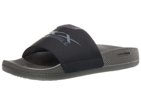 Skechers Hyper Slide Revive Grey/Black Mens Shoes