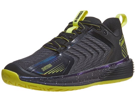 KSwiss Ultrashot 3 Black/Yellow/Shadow Mens Shoe