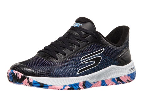 Skechers Viper Court Pro 2 Bk/Bl Mens Pickle Shoes 