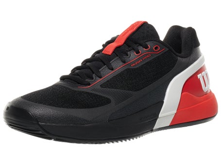 Wilson Rush Pro 5 Padel Bk/Red Mens Shoes